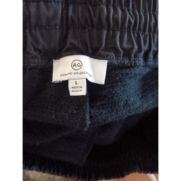 AG adriano goldschmied NOVA Jogger sweatpants size Large black - Picture 5 of 5